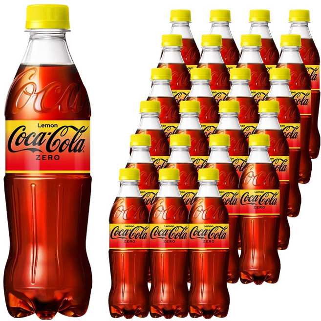 코카콜라 제로 레몬, 500ml, 24개