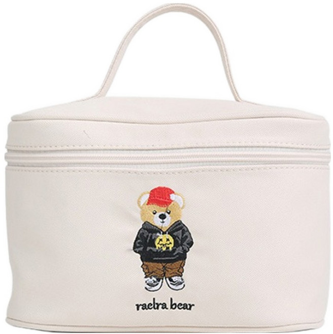 라엘라베어 코리아. 오브제 화장품 파우치 RA25-035 IVORY .