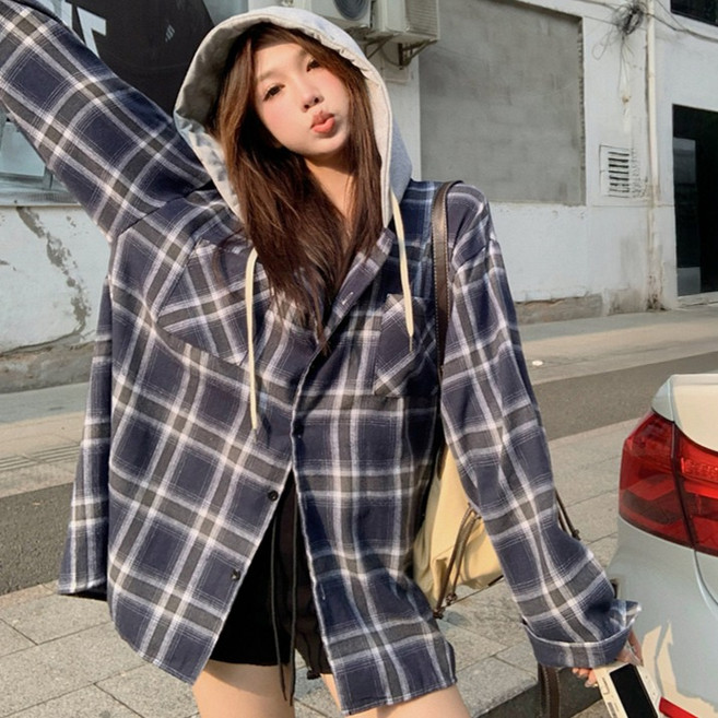 어썸풀 여성용 코드메이 후드 셔츠 A26SPST010524