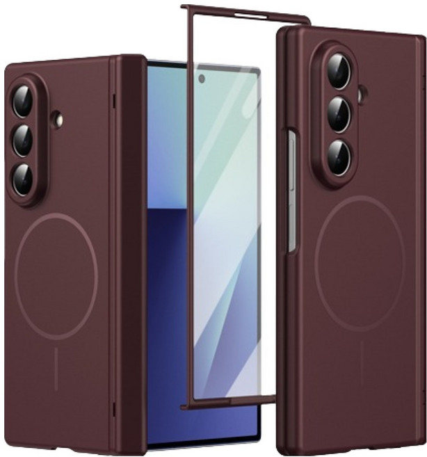 케이스틱 맥세이프 힌지보호 전면보호 무광 슬림 휴대폰 케이스