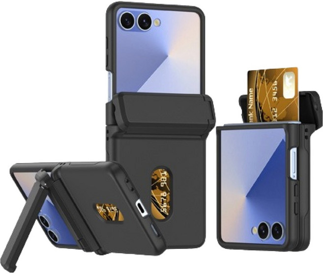 케이스틱 카드수납 거치 가능 힌지보호 휴대폰 케이스