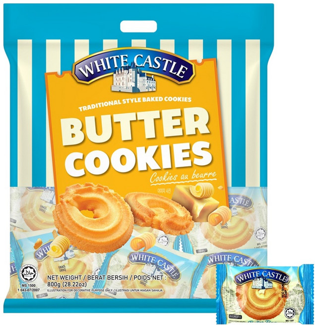 화이트캐슬 버터쿠키, 1개, 800g