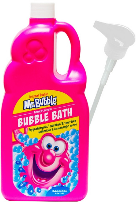 미스터버블 오리지널 버블바스 1060ml + 펌프 세트, 1세트, 1.06L