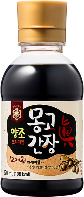 몽고진간장 양조 프리미엄, 1개, 220ml