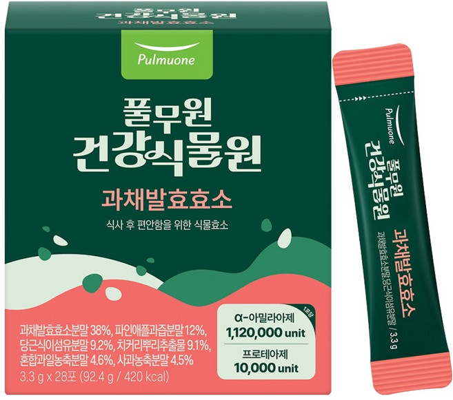 풀무원건강식물원 과채발효효소 28p, 92.4g, 1개