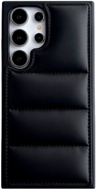 케이스틱 엠보싱 패딩 스타일 휴대폰 케이스