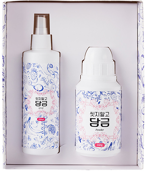 씻지말고담금 과일세정제 2종 세트, 1세트