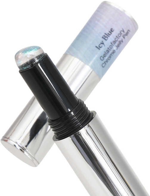 Gelato factory 鉻金果凍筆, 1個, CP03 冰藍色