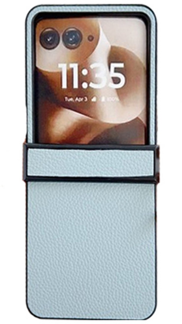 케이스틱 힌지보호 가죽질감 휴대폰 케이스