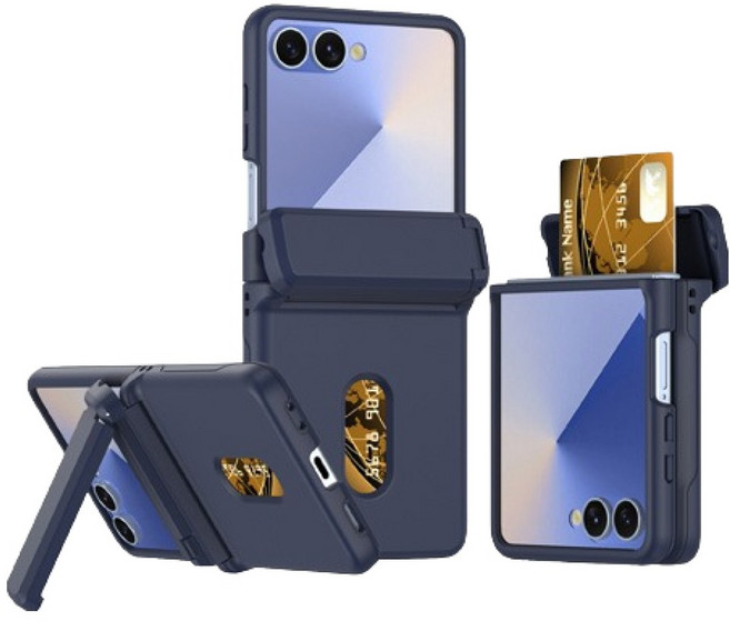 케이스틱 카드수납 거치 가능 힌지보호 휴대폰 케이스