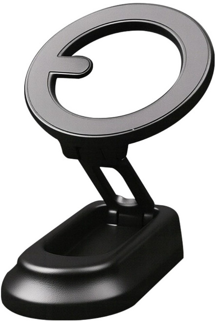 비상 노바 양면자석 다용도 맥세이프 차량용 핸드폰 거치대, 1개, 블랙