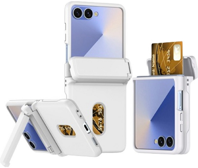 케이스틱 카드수납 거치 가능 힌지보호 휴대폰 케이스