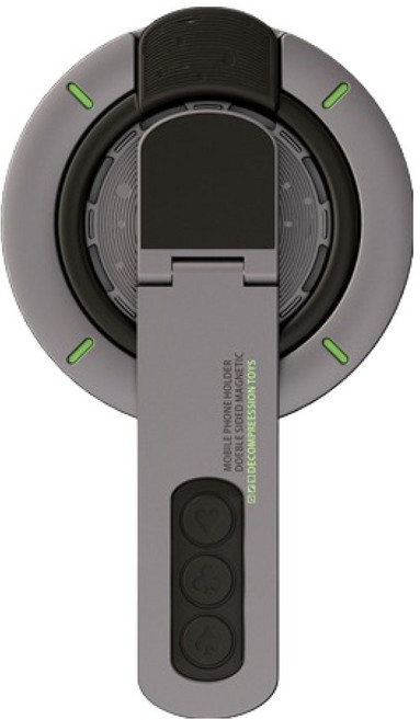 케이스틱 올인원 맥세이프 360도 양면자석 스마트톡, 그레이, 1개