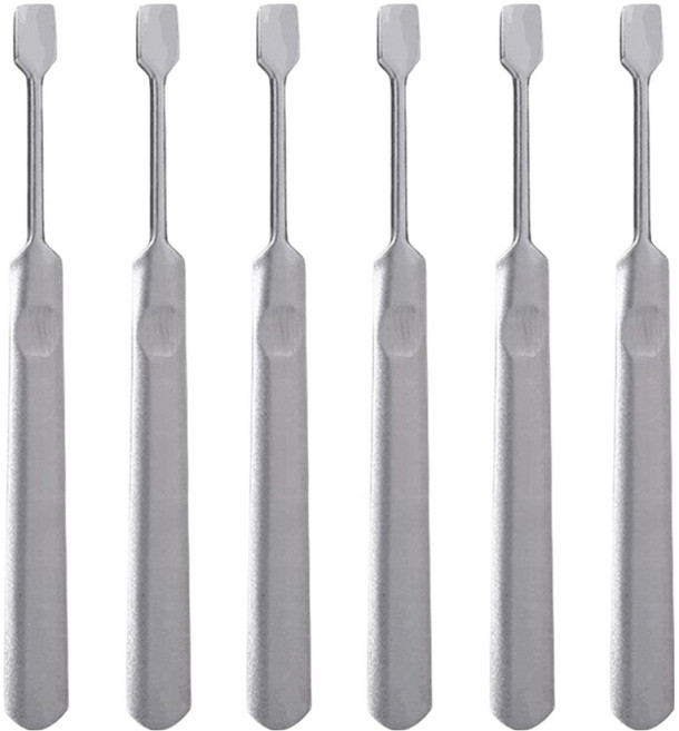 코쿠리 스테인리스 즉석 복권 스크래퍼 긁개 5W0974, 6개