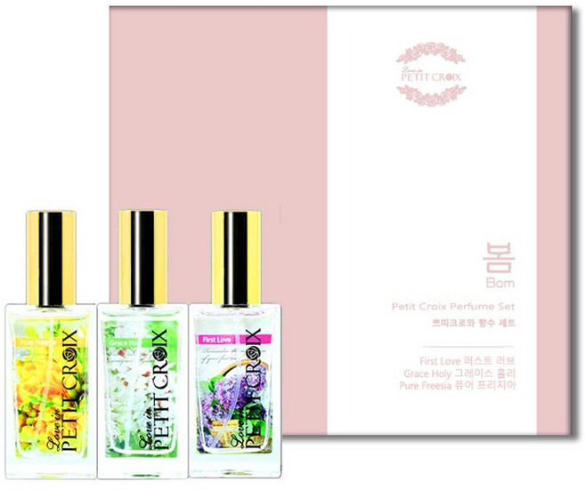 쁘띠크로와 향수 3종 기프트 세트 봄, 1세트