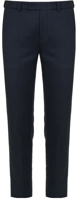 바쏘옴므 남성용 울 블렌디드 소프트 투톤 슬림핏 팬츠 WSY1PT08A