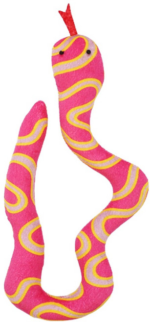 데이소이 고양이 줄무늬 뱀 디자인 장난감 ONE SIZE, 2 핑크, 1개