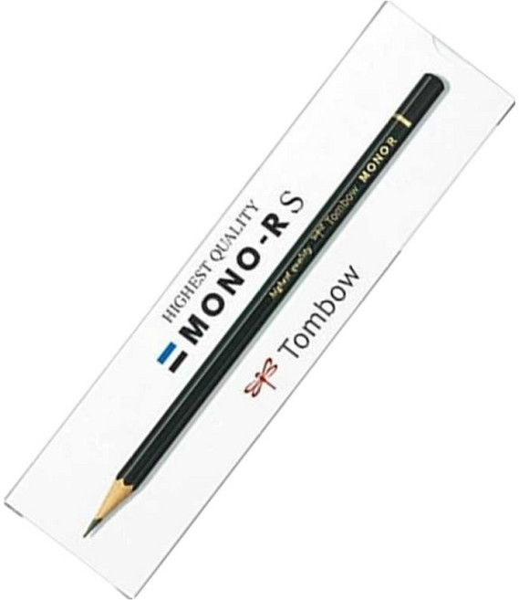 톰보우 모노 RS 고급형 연필 4B, 블랙, 12개