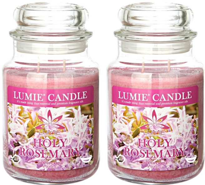 르미에 캔들, 로즈마리, 570g, 2개