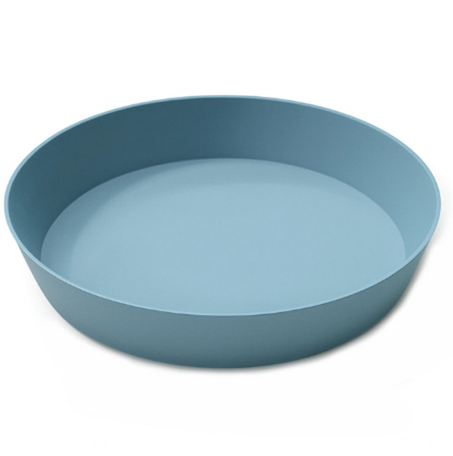 데이지안 무광 플라스틱 화분받침, 파스텔블루, 1개