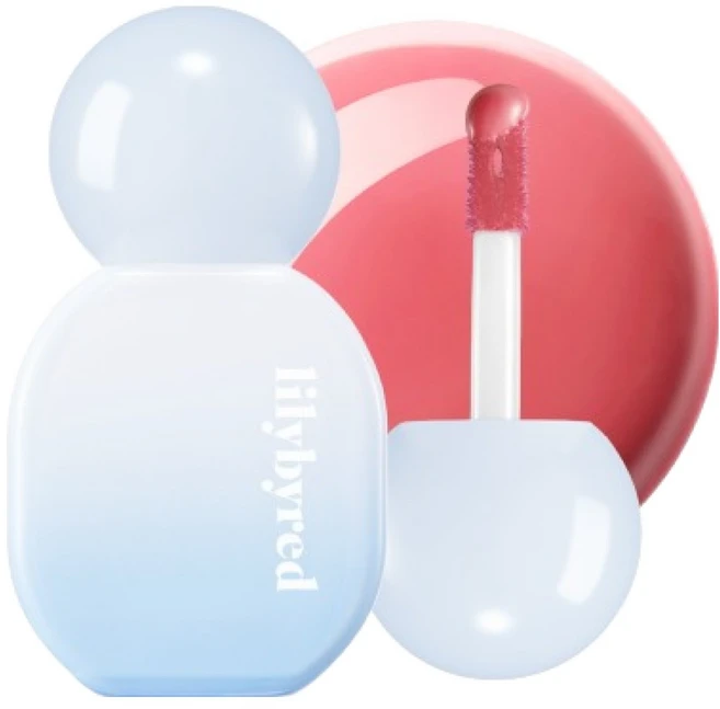 릴리바이레드 슈가 랩핑 립 틴트 글로스, 08 큐피드젤리, 1개 - 쿠팡