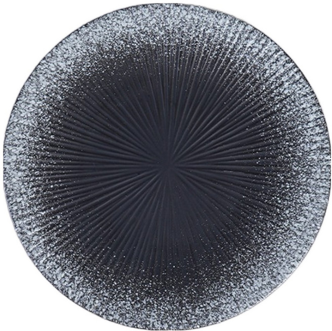 아메리칸로드 고급 레스터랑 원형 요리접시 HR2571, 별밤, 1개
