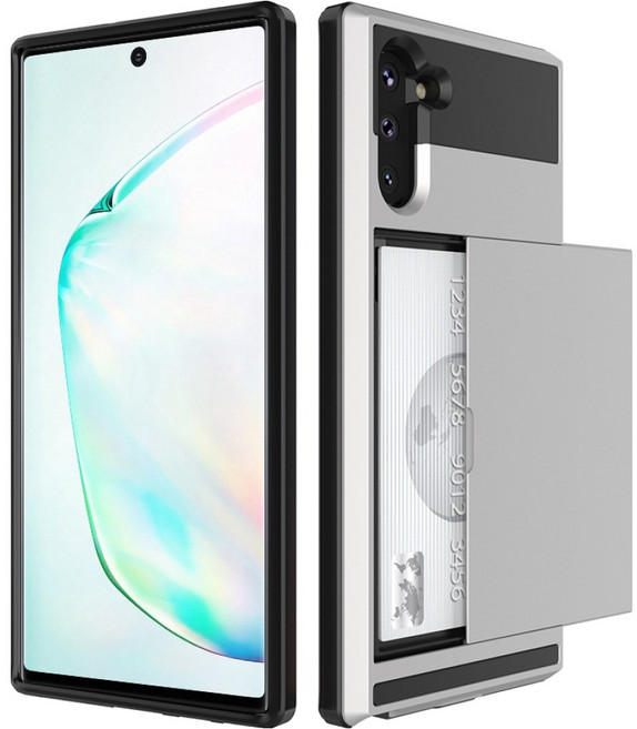 르메이어 러버 슬라이드 카드 수납 휴대폰 케이스