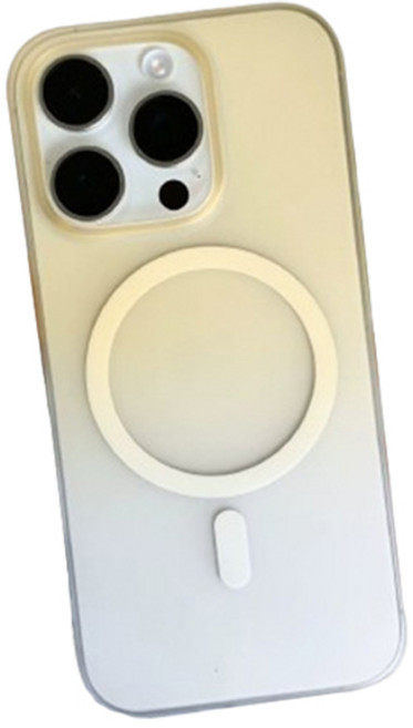 케이스틱 무광 반투명 그라데이션 맥세이프 휴대폰 케이스