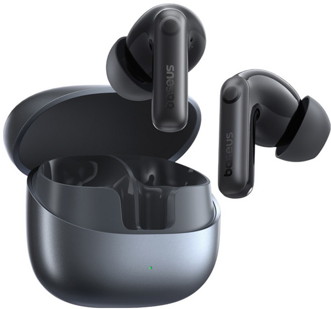 베이스어스 노이즈 캔슬링 무선 이어폰 BP1 PRO, PM132, 블랙