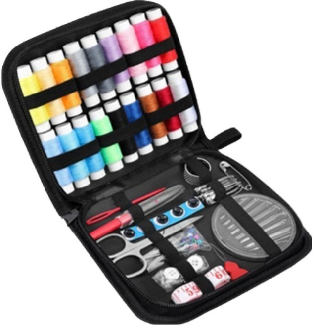 디블릭 가정용 옷수선 반짇고리 86종 세트, 혼합색상, 1세트