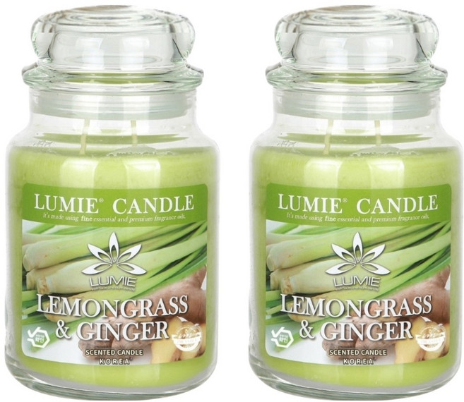 르미에 캔들, 레몬그라스앤진저, 570g, 2개