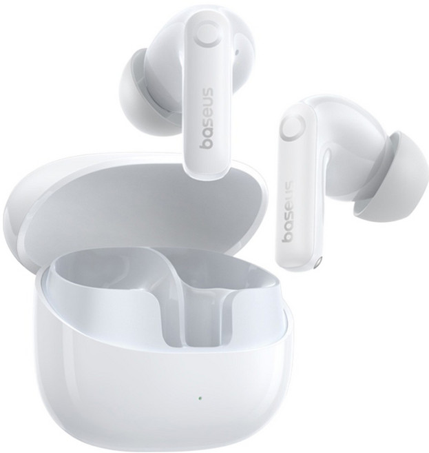 베이스어스 노이즈 캔슬링 무선 이어폰 BP1 PRO, PM132, 화이트