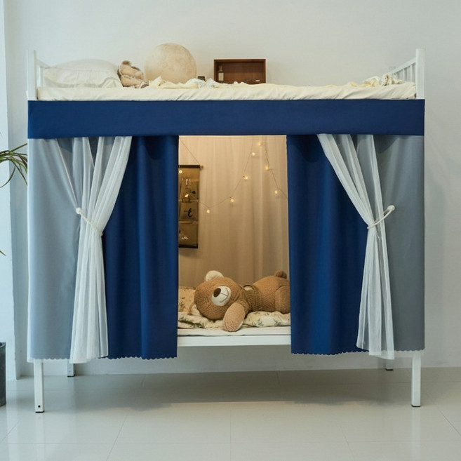 픽노아 기숙사 숙면유도 암막 침대 커튼