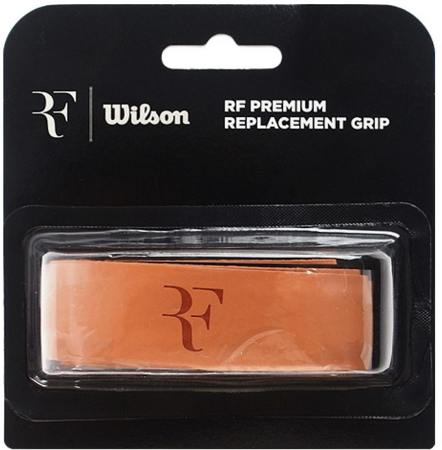 Wilson RF 高級緩衝握把布 WR8444201001, 1個, 棕色