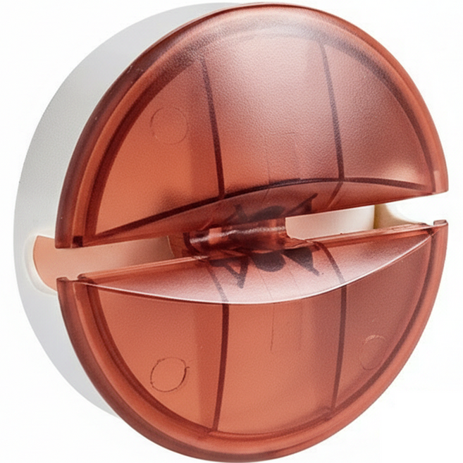 코슬라 대용량 충전선 데이터 케이블 줄감개 정리함 대형 와인더, 레드, 1개