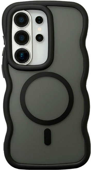 비비파이 맥세이프 웨이브 스킨 TPU 휴대폰 케이스