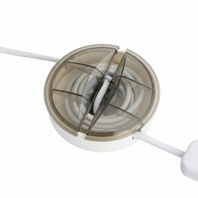 코슬라 대용량 충전선 데이터 케이블 줄감개 대형 와인더, 그린, 1개