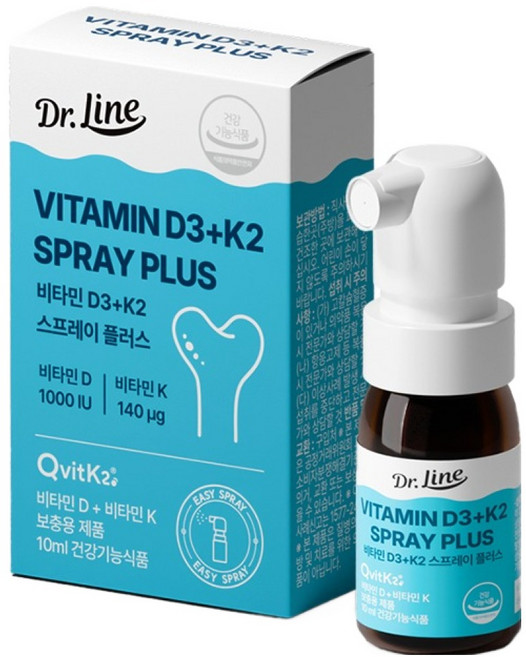 닥터라인 비타민D3 K2 스프레이 플러스 1000IU, 10ml, 1개