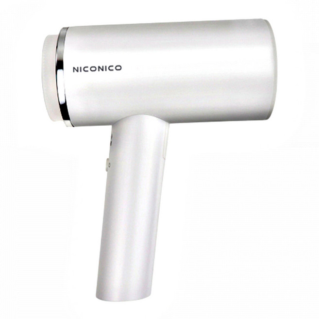 NICONICO 美型折疊式噴氣掛燙機, 白色, NI-MH926