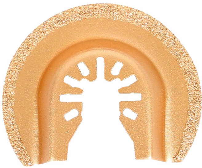 공구엔 초경 타일 멀티커터날 반원형, 1개