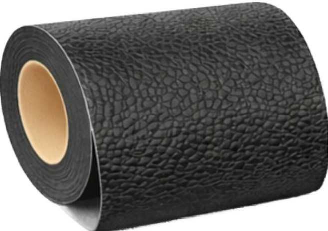 EMPIRE LEATHER FIX 皮革修補貼片膠帶 20cm x 3m, 黑色, 1個