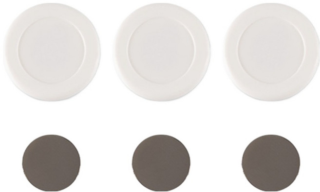 아케이바이 리모컨 자석홀더, 화이트, 3개