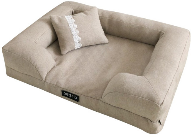 펫트립 강아지 쿠션 프리미엄 방석, 1개