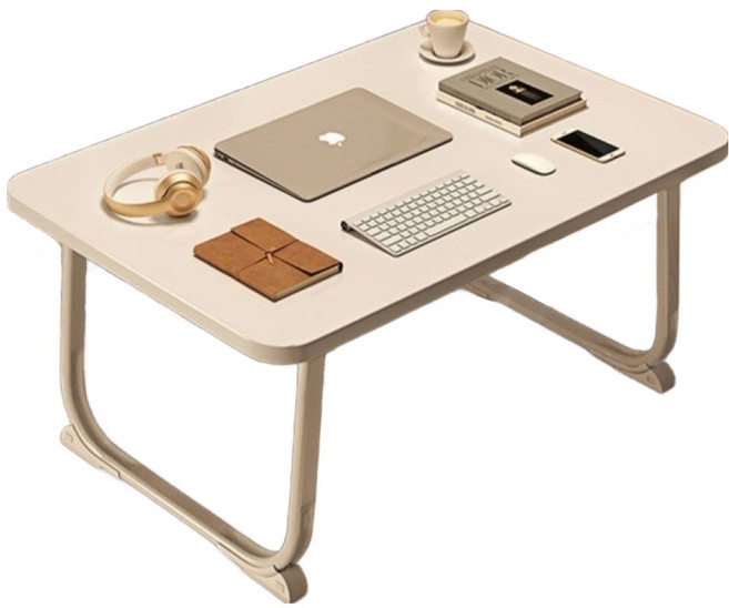 봄미르 다용도 접이식 침대 테이블, 화이트