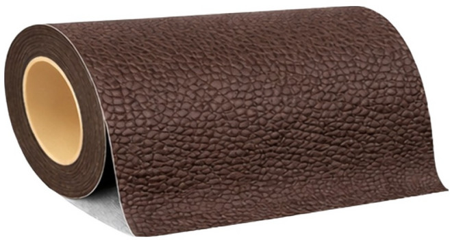 EMPIRE LEATHER FIX 皮革修補貼片膠帶 30cm x 3m, 深棕色, 1個