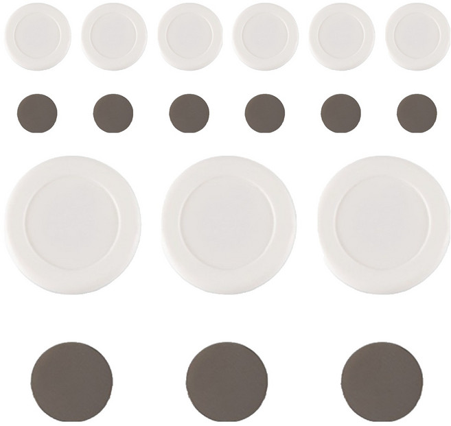 아케이바이 리모컨 자석홀더, 화이트, 9개