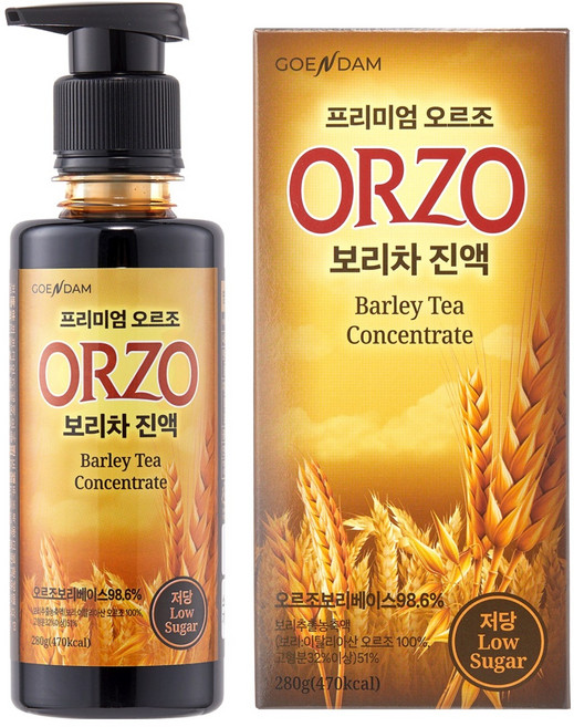 고은담 프리미엄 오르조 저당 보리차 진액, 280g, 1개