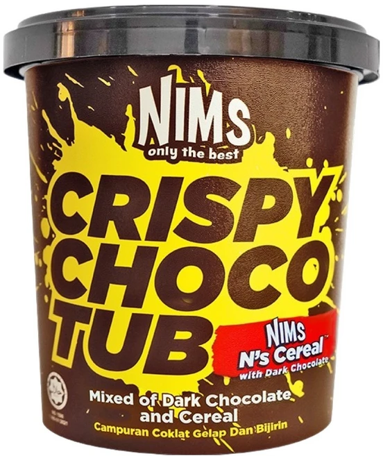 NIMS 크리스피 초코컵 씨리얼 패밀리컵, 1개, 250g - 쿠팡