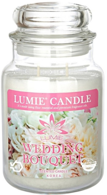 르미에 캔들, 웨딩부케, 570g, 1개