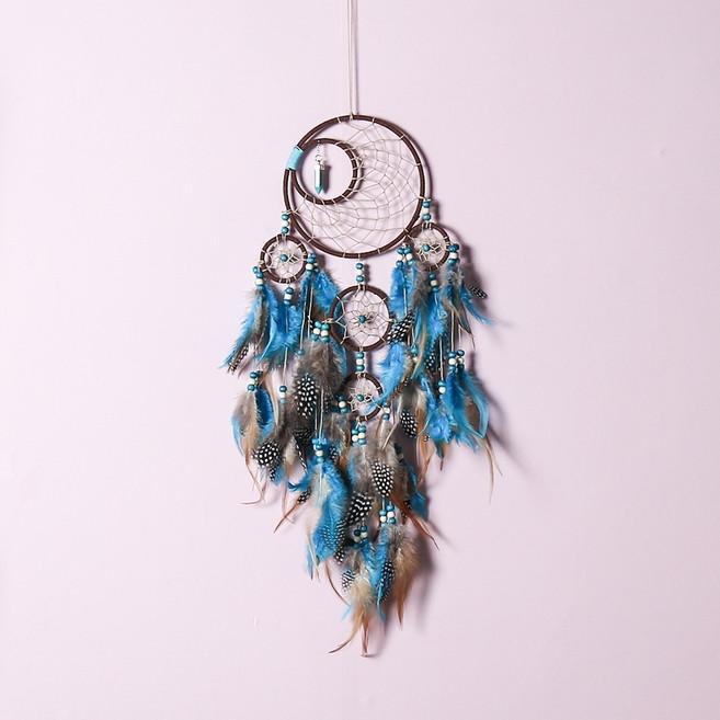 봄미르 북유럽스타일 드림캐쳐 인테리어소품 벽걸이, 혼합색상